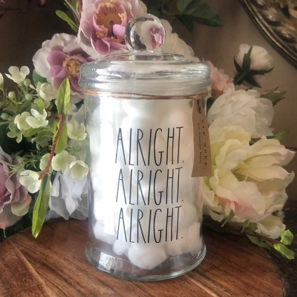 RAE DUNN 60 COTTON BALLS - Picture 1 of 6